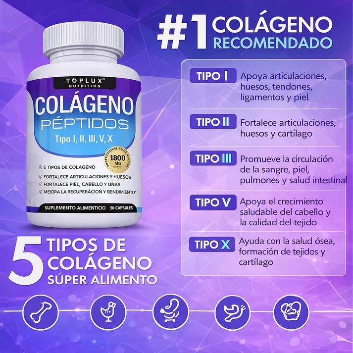 Poderosas Cápsulas de Colágeno