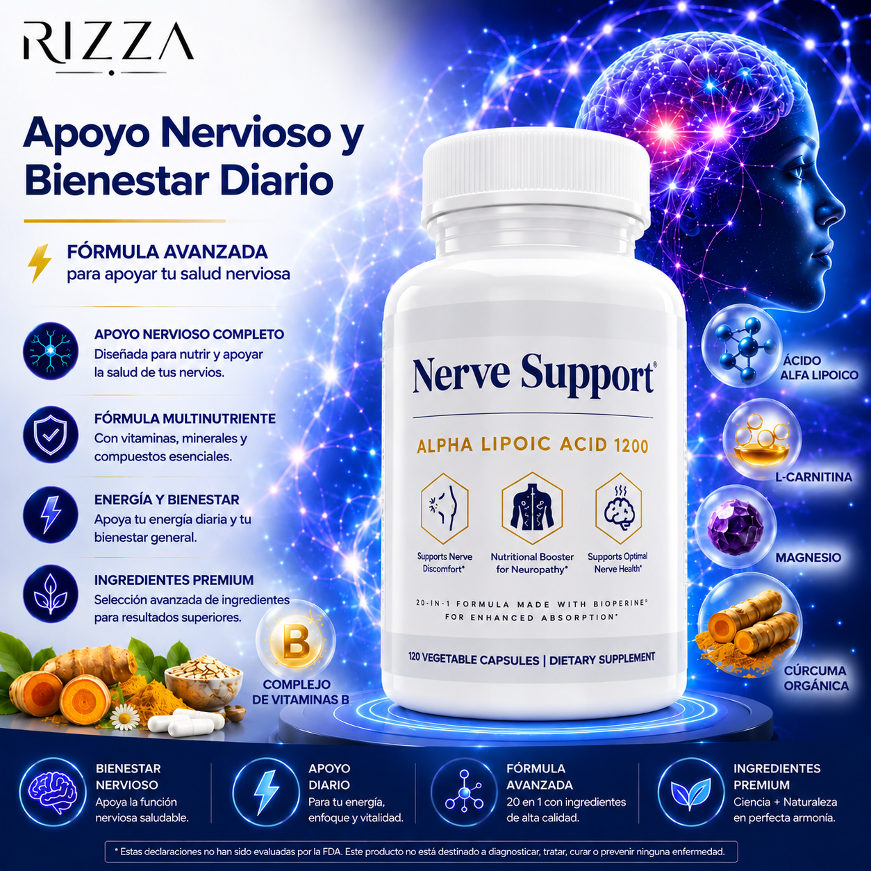 NeuraZenX Alivio Nervioso Completo