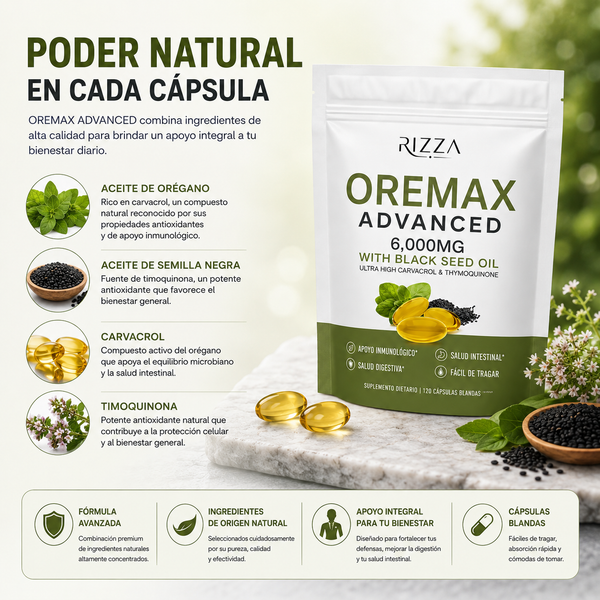 Aceite de Orégano y Comino Negro
