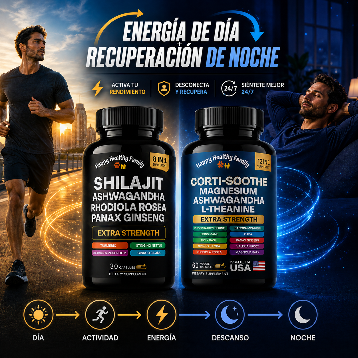 Pack Vitalidad Muscular Día & Noche