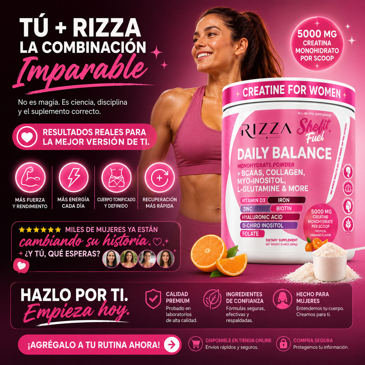 Daily Balance™ | Energía Femenina Plus