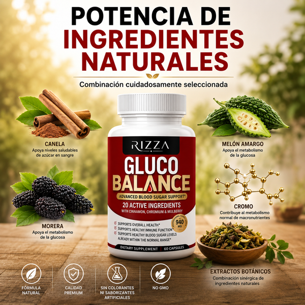 Gluco Balance 940 mg Cápsulas