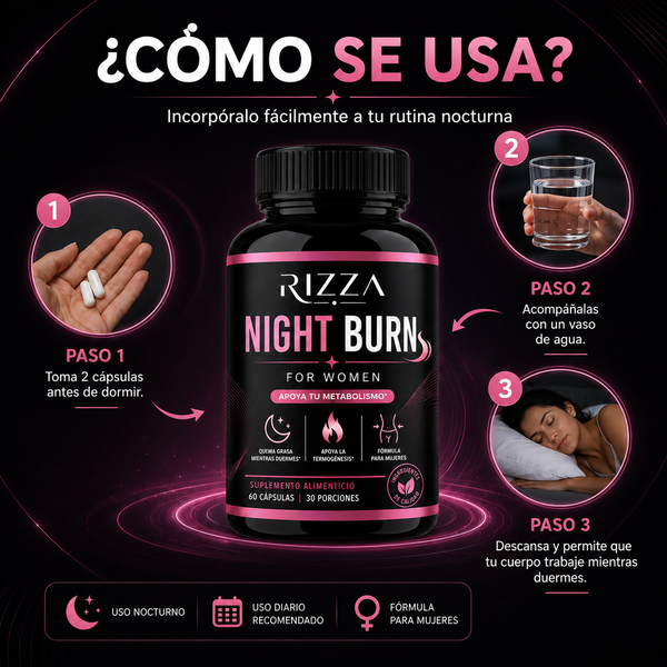 Quemador de Grasa Nocturno Efectivo