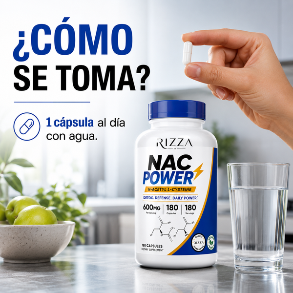 Cápsulas de Vitalidad NAC