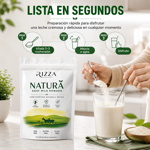 Polvo de Leche de Cabra Nutritivo