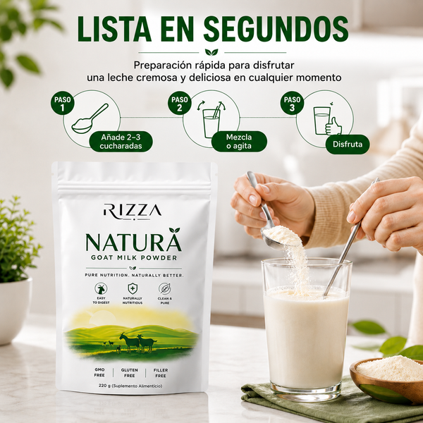 Polvo de Leche de Cabra Nutritivo
