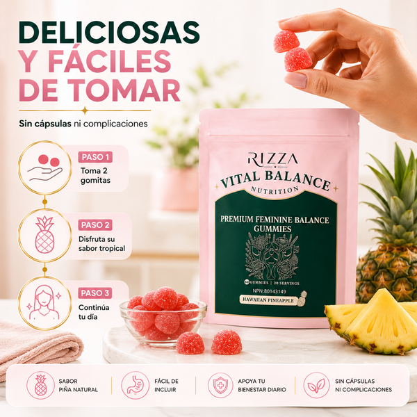 Gomitas de Equilibrio Femenino