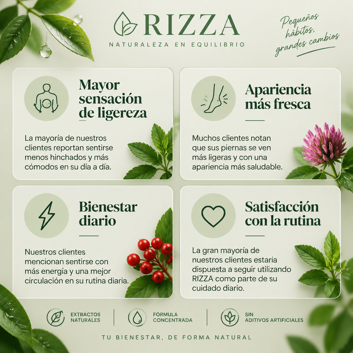 Gotas de Drenaje Linfático Natural — Fórmula de 4 Plantas