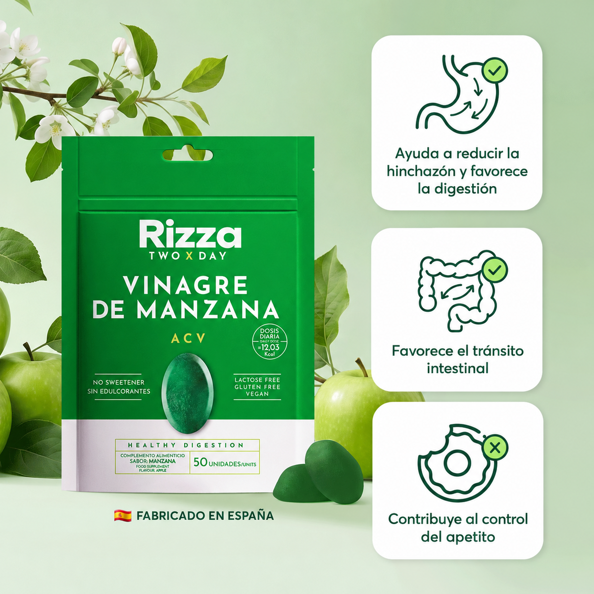 R-Gummies™ Vinagre de Manzana