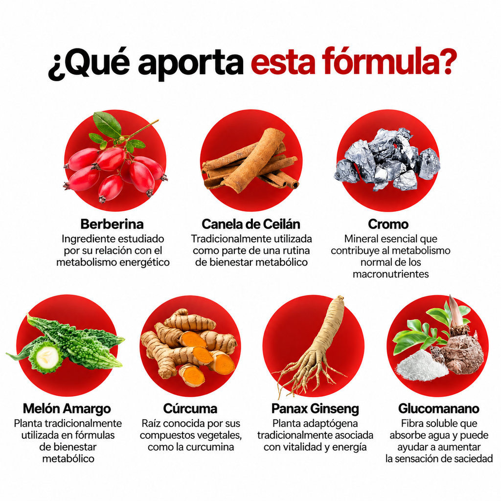 Rizza Gluco™ | Fórmula Herbal Todo en Uno